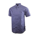 Wildebees WBM822 Men's Poplin Short Sleeve Shirt
