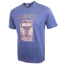 Wildebees WBM866 Indigo Metal Stud Wood Sign Tee