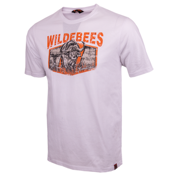Wildebees WBM895 White Buffalo Badge Tee S23