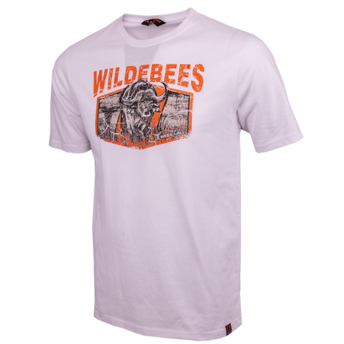 Wildebees WBM895 White Buffalo Badge Tee S23