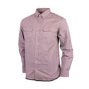 Wildebees WBM918 Men's Casual Long Sleeve Rip-Stop Shirt - Flintstone