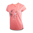 Wildebees WLA022 Burnt Coral Splatter Logo Tee