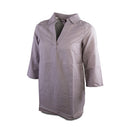 Wildebees WLA043 Ladies SmudgeGrey Crosshatch Swing Tunic