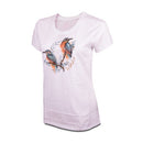 Wildebees WLA155 White Perched Kings Ladies Tee