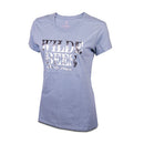 Wildebees WLA156 Arctic Ice Entwined Foil Ladies Tee