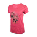 Wildebees WLA157 BurntRuby Painterly Protea Ladies Tee