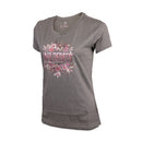 Wildebees WLA161 Sage Leaf Vintage Ombre Bouquet Ladies Tee
