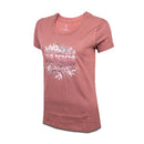 Wildebees WLA161 VintageBerry Vintage Ombre Bouquet Ladies Tee