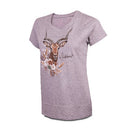 Wildebees WLA162 Grey Mel Impala Fable Tee