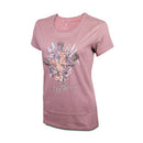 Wildebees WLA174 Chiffon Autumn Feather Posey Tee