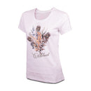Wildebees WLA174 White Autumn Feather Posey Tee