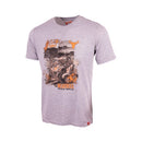 Wildebees WMA171 Grey Melange Extreme Mud Sling Tee
