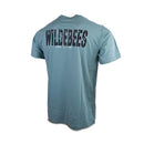 Wildebees WMA437 Cadet Blue Sketch Stitch Look Tee