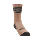 Boerboel Men’s Long Outdoor Cotton Sock Khaki & Charcoal “Wys”
