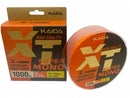 Kaida XT Super Mono Orange 1000M Fishing Line