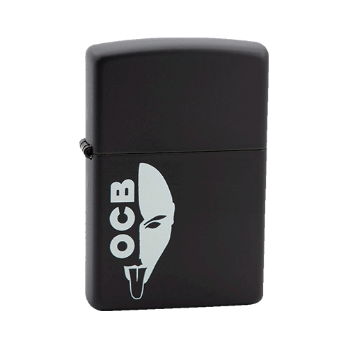Zippo Regular Matte Black - OCB Lighter