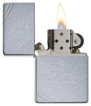 Zippo 267-0004 ZL Vintage Street Chrome with Slashes