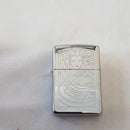 Zippo engraved chromed Harley Davidson - Girl with Harley Davidson earrings - Collectors Item