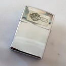 Zippo engraved chromed Harley Davidson - Girl with Harley Davidson earrings - Collectors Item