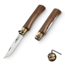 Antonini Old Bear Classical Walnut Series Folding Knife Large with Satin Finish Blade