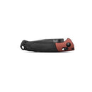 Benchmade Mini Crooked River Black Micarta & Burnt Copper Aluminium Handle with DLC BattleWash Finish