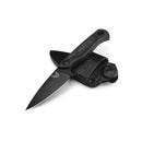 Benchmade Dacian Black Micarta Handle with Black Cerakote Blade Finish