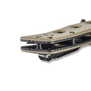 Benchmade Mini Adamas Olive Drab G10 with Flat Earth Blade Coating