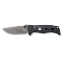 Benchmade Mini Adamas Black G10 with Grey Tungsten Cerakote Finish