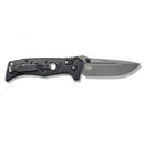 Benchmade Mini Adamas Black G10 with Grey Tungsten Cerakote Finish