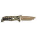 Benchmade Adamas Auto Olive Drab G-10 Handle with Flat Earth Cerakote Blade Finish