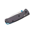 Benchmade Mini Bugout Carbon Fiber Handle with Satin Blade Finish