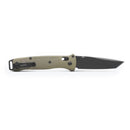 Benchmade Bailout Ranger Green Grivory Handle with Black Cerakote Blade Finish