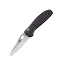 Benchmade Mini Griptilian Black Grivory with Satin Blade Finish