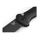 Benchmade Claymore Auto Black Grivory Handle with Cobalt Black Cerakote Blade Finish