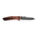 Benchmade Osborne Burnt Copper Aluminium Handle with Black StoneWash Blade Finish