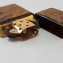 1993 Zippo Barrett Smythe limited edition "Dinosaurs" Triceratops brass-finished lighter - Collectors Item