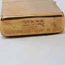 1993 Zippo Barrett Smythe limited edition "Dinosaurs" Triceratops brass-finished lighter - Collectors Item