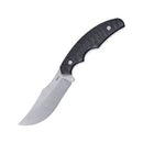 CRKT Burrower Black Burlap Micarta Handle with StoneWash D2 Blade Finish