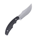 CRKT Burrower Black Burlap Micarta Handle with StoneWash D2 Blade Finish