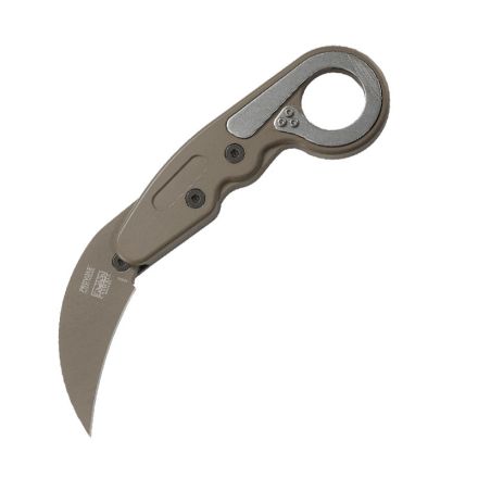 CRKT Provoke 'Earth' Kinematic Karambit Folding Knife with Earth Colour Cerakote Coating