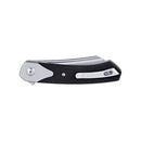CRKT Viento Black G10 & Stainless Steel Bolster with D2 Bead Blasted Blade
