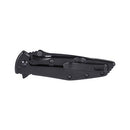 CRKT Slag Assisted Opening Black Stainless Steel Handle with Black Oxide D2 Blade Finish