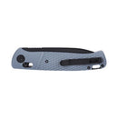 CRKT Counterpart Crossbar Lock Grey GRN Handle with Black Oxide Blade Finish