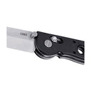 CRKT M16-02X Tanto Crossbar Lock Black Grivory with D2 StoneWash Blade