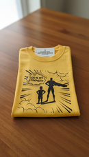 FRJ Kids God is my Strength Yellow T-Shirt