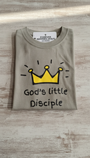 FRJ Kids Gods little disciple Stone T-Shirt