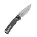 Kershaw Sequence DuraLock Grey GFN Handle with Stone Washed Finish