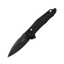 Kershaw Monitor DuraLock Flipper Black GFN with G10 Overlays