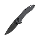 Kershaw Covalent Duralock Flipper Grey GFN with Black StoneWash Blade Finish