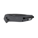 Kershaw Covalent Duralock Flipper Grey GFN with Black StoneWash Blade Finish